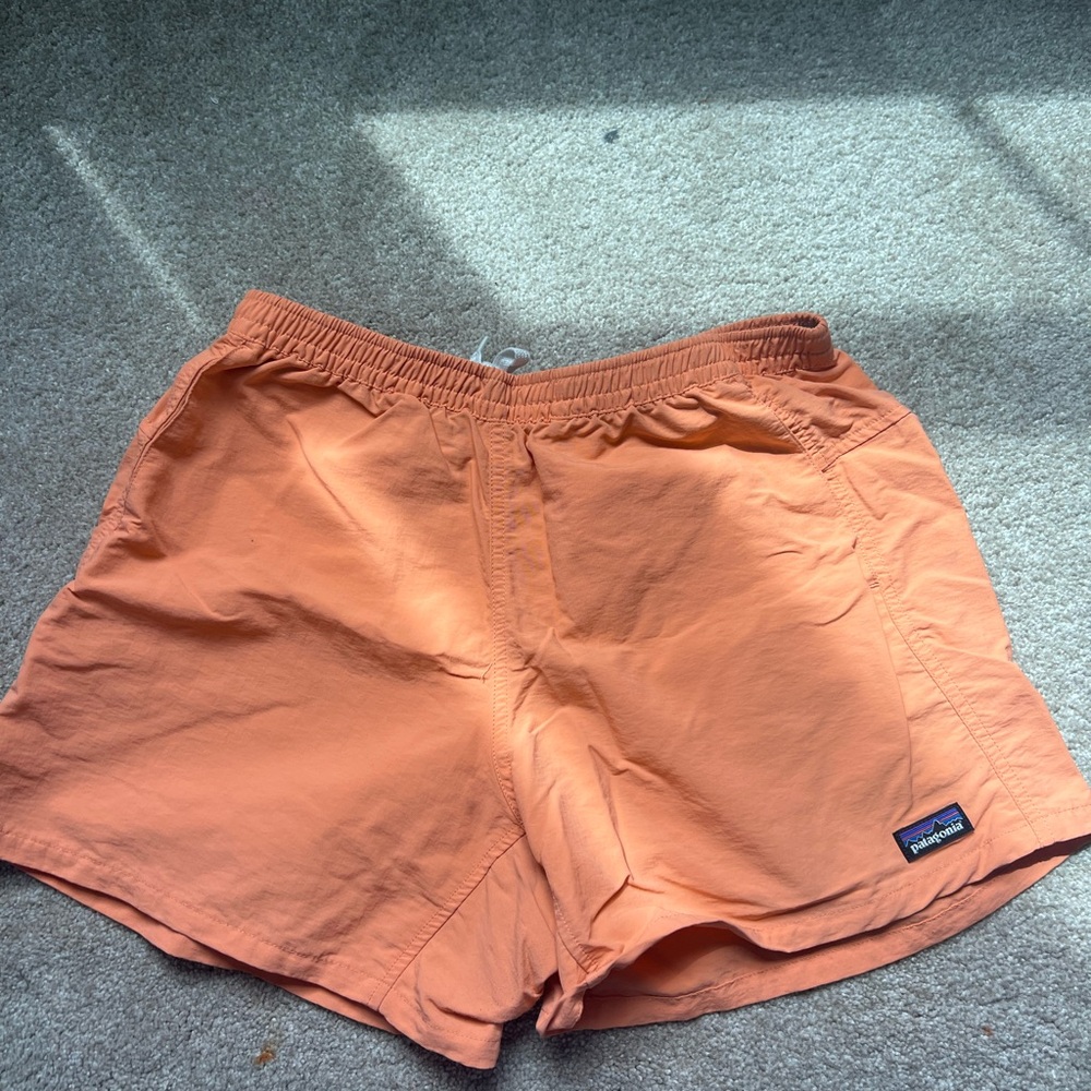 Patagonia Orange Casual Shorts